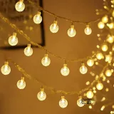Crystal Ball String Light Festoon Holiday Decorative Light House Light Decorative