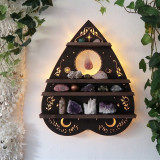 Decorative Shelf Luna Moth Lamp Crystal Shelf Butterfly Crystal Rack