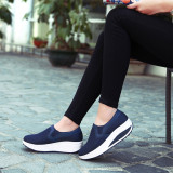 Women Casual Light Shoes Height Increasing Breathable Sneaker