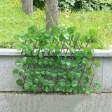 Artificial Green Leaf Expandable Stretchable Fence Net Guardrail Privacy Screen