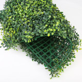 Artificial Milan Grass Panels Topiary Hedge Plant Wall Anti Ultraviolet Sunscreen Lawn