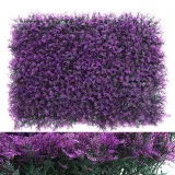 Artificial Plant Vanilla Grass Panels Hedge Plant Wall Anti Ultraviolet Sunscreen Lawn