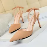 Pumps Stiletto High Heel Pointy Toe Shoes Formal Sandals
