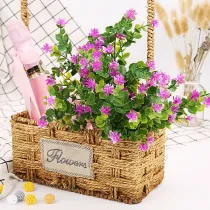 Vintage Plastic Bouquet Artificial Wedding Stage Home Decoration