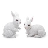 Garden Animal Rabbit Statues Decoration Cute Decor