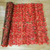 Artificial Green Maple Leaves Hedge Fence Net Vine Privacy Fence Wall Screen