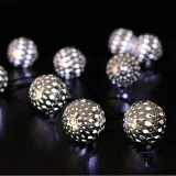 LED Globe String Lights Moroccan Ball Lights For Holiday Christmas Wedding Party Decorations