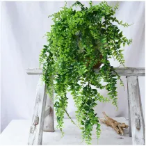 Home Garden Artificial Hanging Branch Pine Cones Plants