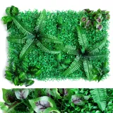 Artificial Plant Grass Panels Hedge Plant Wall Anti Ultraviolet Sunscreen Lawn