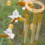Hanging Metal Angel Wind Chimes Bell Yard Garden Decoration