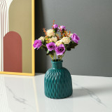 Creative Wedding Home Decoration Plastic Green Plants Flower Vase