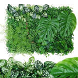 Artificial Plant Milan Panels Hedge Plant Wall Anti Ultraviolet Sunscreen Lawn