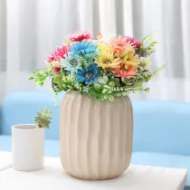 Home Garden Artificial Handmade Callistephus Flower Room Decoration