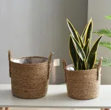 Handmade Laundry Baskets with Handles Modern Furniture