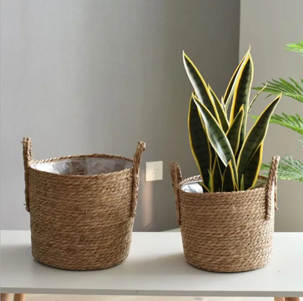 Handmade Laundry Baskets with Handles Modern Furniture