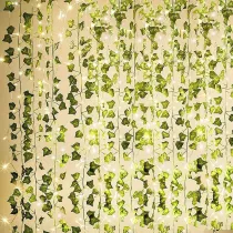 Garden Artificial Ivy Green Dill Leaves Hanging Vine Decoration
