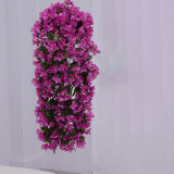 Home Artificial Flower Violet Vine Room Decoration