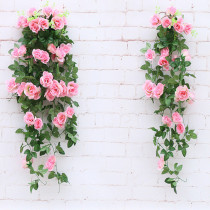 Home Garden Artificial Hanging Rose Flower Room Decoration