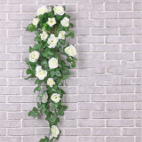 Home Garden Artificial Hanging Rose Flower Room Decoration