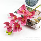 Home Garden Artificial Orchid Flower Room Decoration