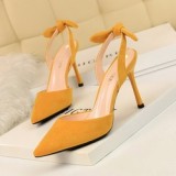 Pumps Stiletto High Heel Pointy Toe Shoes Formal Sandals