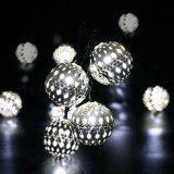 LED Globe String Lights Moroccan Ball Lights For Holiday Christmas Wedding Party Decorations