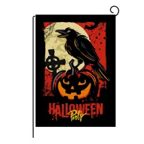 Halloween Double-Sided Flag Party Eagle Garden Flag