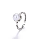 9PCS Silver Vintage Star Hollow Stackable Finger Punk Rings Set