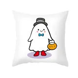 Halloween Holiday Castle Pillowcase Cartoon Cushion Pillow Cover