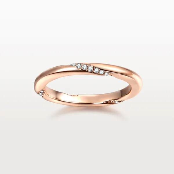 Fashion Jewelry Rotatable Inclinedl Diamond Prime Ring