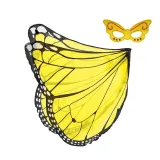 Halloween Holiday Cloak Kid Butterfly Elf Angel Wings Christmas Stage Costumes