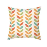 4PCS Home Cotton Decorative Flower Throw Pillow Case Cushion Covers For Sofa Couch Bed Chair