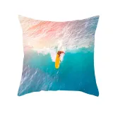 4PCS Home Cotton Decorative Sandbeach Throw Pillow Case Cushion Covers For Sofa Couch Bed Chair
