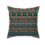 4PCS Home Cotton Decorative Bohemia Geometry Throw Pillow Case Cushion Covers For Sofa Couch Bed Chair
