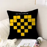 4PCS Home Cotton Decorative Geometry Throw Pillow Case Cushion Covers For Sofa Couch Bed Chair