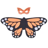 Felt Butterfly Wings Halloween Holiday Carnival Dress Up Creative Wings