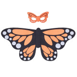 Felt Butterfly Wings Halloween Holiday Carnival Dress Up Creative Wings