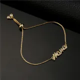 Mama Multicolor Letter Diamante Necklace Bracelet Mom Jewelry Set Gift For Mother's Day