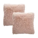 Plush Luxury Series Merino Faux Fur Throw Pillow Case Cushion Covers