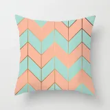 4PCS Geometric Marbling Home Decorative Throw Pillow Case Cushion Covers