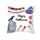 Halloween Holiday Pillow Cover Cushion Pillow Case