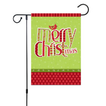 Merry Christmas Letter Garden Flag Decoration Family Holiday Decoration