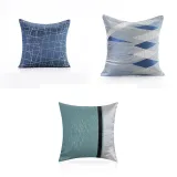 3PCS Home Cotton Decorative Throw Luxury Pillow Case Cushion Covers For Sofa Couch Bed Chair