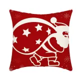 Home Decoration Santa Claus Christmas Gift Pillowcase Cushion Cover Pillow Case
