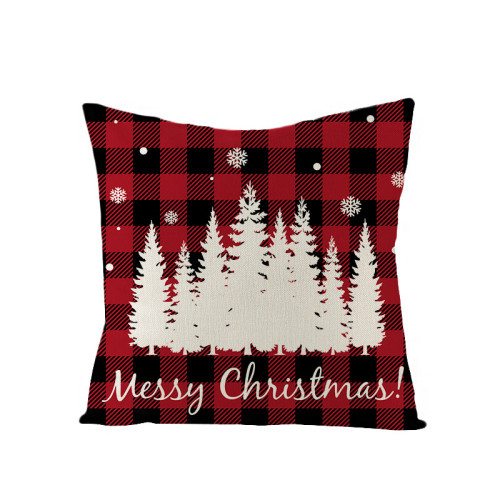Home Decoration Christmas Letter Pillowcase Cushion Pillow Cover