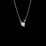 Full Drill Planet Diamond Pendant Chain Jewelry Necklace
