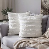 Factory supply striped Jacquard cotton with linen  throw pillow  Pillow Covers for Home Decoration