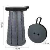 Portable Telescopic Folding Stools Collapsible Retractable Camping Fishing Hiking Stools