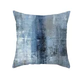 4PCS Home Cotton Decorative Multicolor Oil Painting Throw Pillow Case Cushion Covers For Sofa Couch Bed Chair