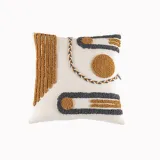 Morocco Tufted Throw Pillow Case Boho Farmhouse Cushion Covers